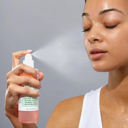 Mario Badescu Rose Water Facial Spray & Enzyme Cleansing Gel Bundle | Hydrating Rose Water Face Mist + Oil-Free Cleanser with Grapefruit & Papaya Extract | Rejuvenates, Clarifies & Removes Excess Oil