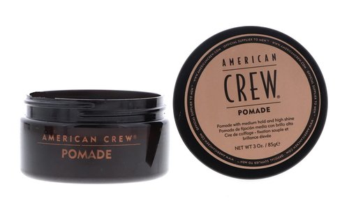 Men's Hair Pomade by American Crew, Medium Hold with High Shine, 3 Oz (Pack of 2)