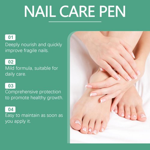 Orivelle Nail Fungus Pen,Nail Care Pen for Damaged Nails, Nail Revitalizing Serum to Help Repair & Strengthen Nails, Support Healthy Growth for Toenails and Fingernails (3 PCS)