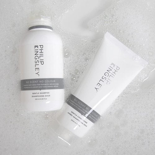 PHILIP KINGSLEY | No Scent No Color Gentle Shampoo | For Sensitive and Delicate Scalps | Sulfate-Free and Fragrance-Free | 8.4oz