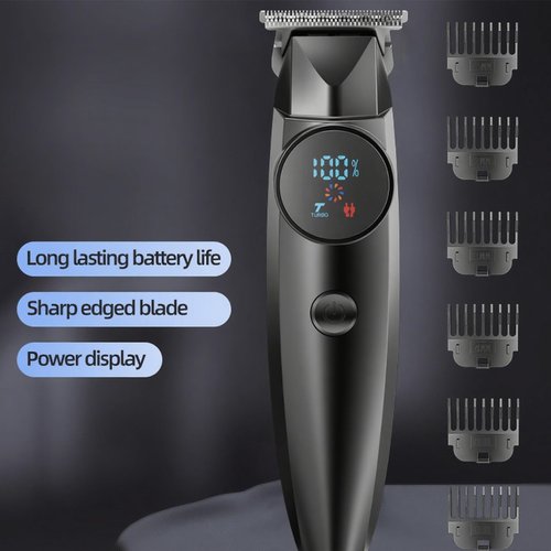 Body Hair Trimmer,Ball Trimmer Pubic Hair Groomer Cordless Rechargeable Shaver Clipper Razor with LED Lighting Razor Portable Body Grooming Travel for Him Dad（Black）