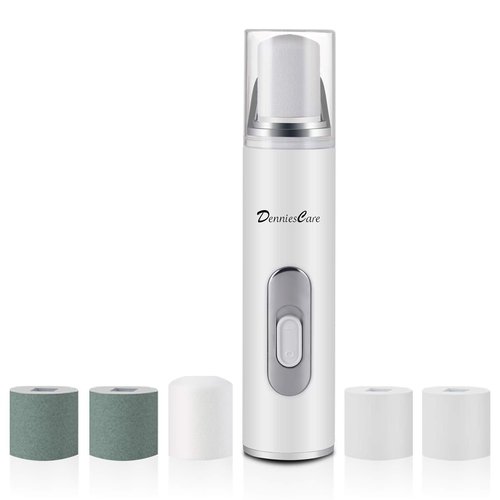 DenniesCare Electric Nail Buffer Drill and Polisher - Rechargeable Manicure Pedicure Tool for Naturally Beautiful Nails