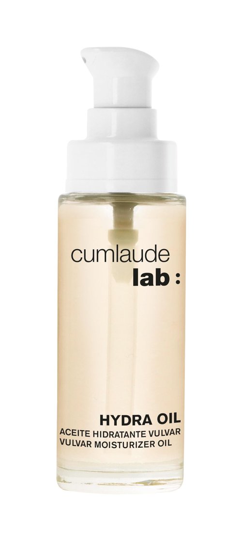 sakioo Cumlaude Lab - Hydra Oil Huile Vulvaire Hydratante aux Huiles Biotechnologiques 100% Naturelles, Rose Musquée et Étincelle Asiatique - 30 ml