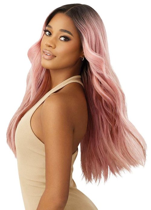 Outre Lace Front Wig - Melted Hairline - Caroline (JET BLACK 1)