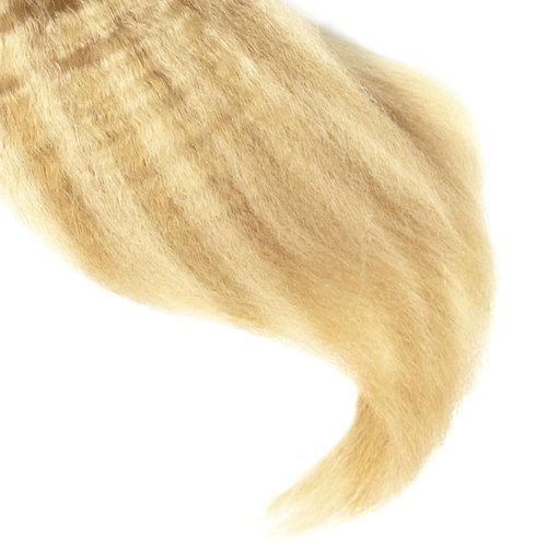P27/613 Highlight Blonde Bundles Human Hair Honey Blonde Yaki Straight Bundles 28 Inch Unprocessed Brazilian Virgin Hair 1 Bundle 50 Gram Per Bundle Deals Quick Weave Hair Extensions