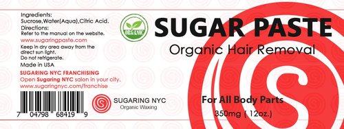 Sugaring Paste for Home use - Bikini, Brazilian, Legs, Arms, Chest, Back + Tweezer