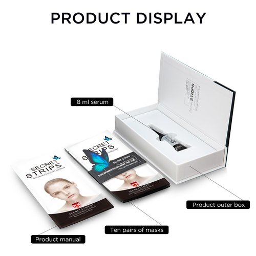 SECRET STRIPS Sheet Face Masks Skincare to Remover Smile Lines, Laugh Lines Anti Wrinkle Patches,Face Lift Beauty & Facial Skin Care Products