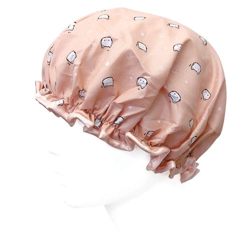 allydrew Reusable Women's Waterproof Shower Caps for Long Hair, Kitties