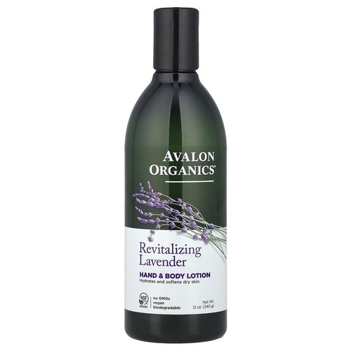 Avalon Organics Lavender Hand and Body Lotion, Travel Size, Pack of 2