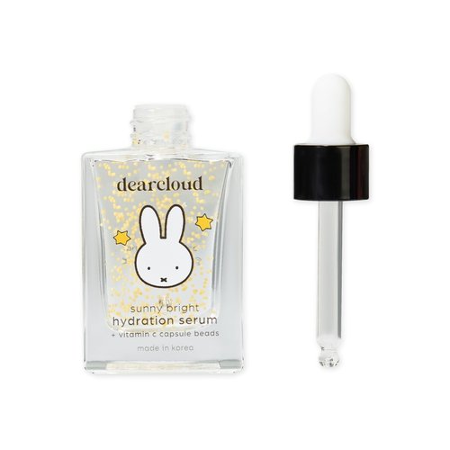 dearcloud Miffy Sunny Hydration Serum – Hydrating Hyaluronic Acid & Vitamin C Face Serum (1 fl oz)