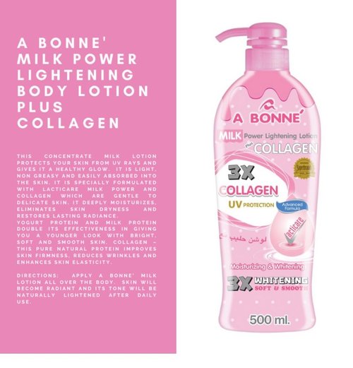 A bonne Body Lotion Smooth & Soft Skin (Collagen)