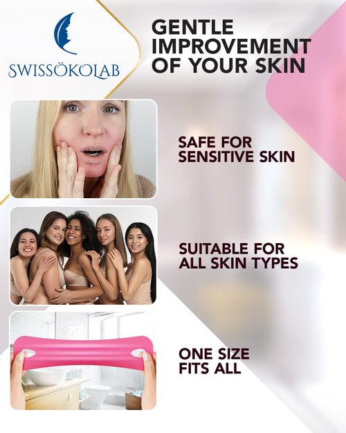 SWISSÖKOLAB Double Chin Reducer V Line Lifting Mask + Reusable Face Slimming Strap Lifting Bandage Chin Up Patch Chin V Up Contour Tightening