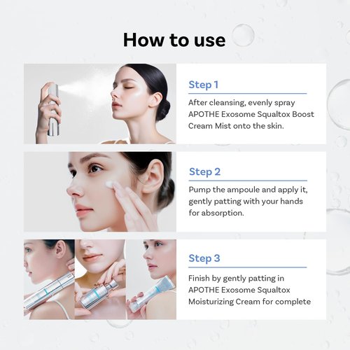 APOTHE Exosome Squal-Tox Moisturizing Cream 2.03 fl oz (60ml) – Long-Lasting Hydration, Firming, and Skin Barrier Strengthening with Squalane, Centella Asiatica, and Exosome Technology