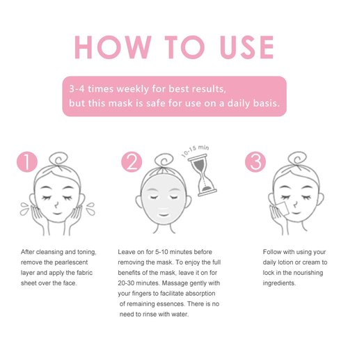 My Beauty Diary Hyaluronic Acid Ultra Moisturizing Facial Face Mask (8 Sheets) - New English Version