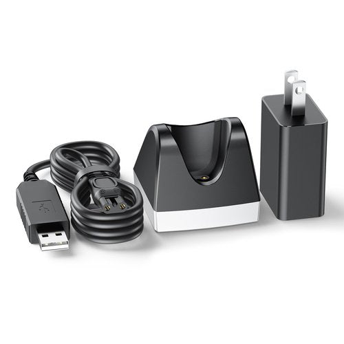 Charger Dock Compatible with Philips Norelco Oneblade QP2630 QP2530 HQ850,8V Charging Base Stand for Norelco One Blade 360 Power Cord Adapter Supply Black