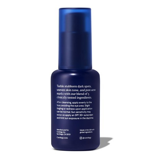 Curology Dark Spot Facial Serum, Discoloration Fading Serum, for Post Acne Marks and Sunspots, 1 fl oz