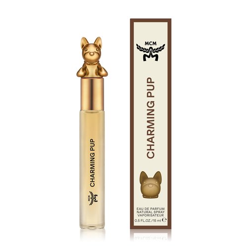 MCM Fragrance Collection Charming Pup Eau de Parfum 0.5 Fl. Oz., Travel Spray