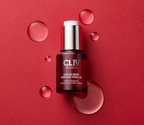 CLIV Ginseng Berry Premium Facial Oil, Moisturizing, Elasticity, Nourishing (Face Oil 0.67 fl.oz)