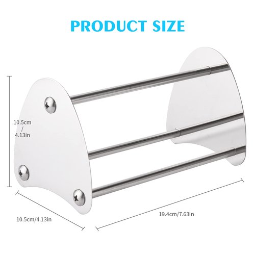 ANNWAH Dental Orthodontic Pliers Holder - Jewelry Pliers Rack Shelf Forceps Organizer Dental Stainless Steel Stand Holder for Orthodontic Equipment