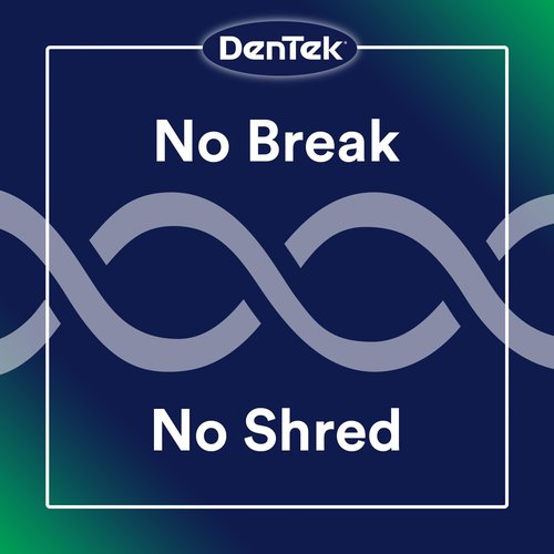 DenTek Triple Clean Advanced Clean Floss Picks, No Break & No Shred Floss, 150 Count, 6 Pack