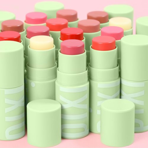 Pixi Beauty +Hydra LipTreat Naturals Trio | Tinted Hydrating Lip Balms in 3 Shades | Clear, Peach-y, and Nectar | 0.16 oz / 4.8 g
