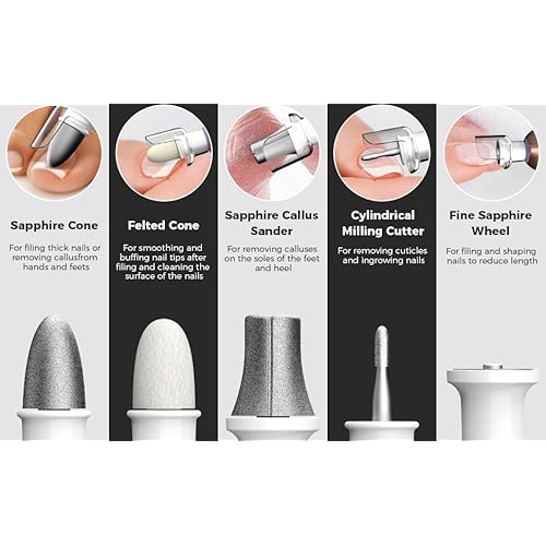 Professional Manicure and Pedicure Set Kit, Pedicure Tools for feet, Electric Nail Drill Nail File Set, Hand Foot & Nail Tools