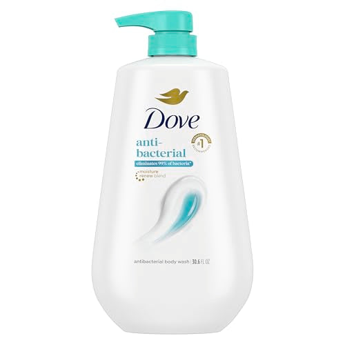 Dove Body Wash with Pump Antibacterial For All Skin Types Protects from Dryness 30.6 oz