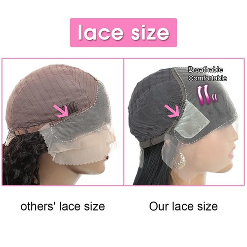 goodear 13x6 Straight Lace Front Wig Pre Plucked Lace Front Wigs with Baby Hair Glueless Lace Wigs for Women 26 Inch Full, soft, lifelike, breathable Daily Party (613# White Blonde, Long 26inch)