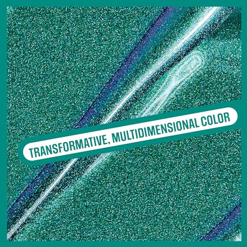 wet n wild Halloween Fantasy Makers Chameleon Chrome Lip Foil, Intense Multi-Chrome Pigment, Mesmerizing Blendable Color Shift Foil Finish, Cruelty-Free - Serpent's Spell