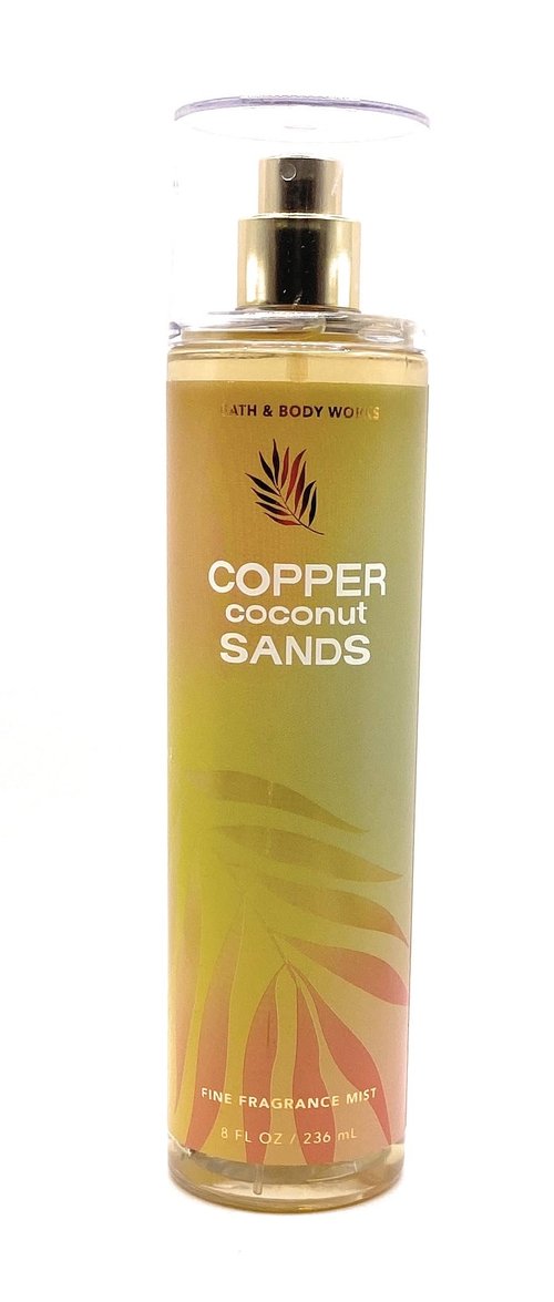 Bath & Body Works Copper Coconut Sands Fine Fragrance Mist 8 Fluid Ounce Spray