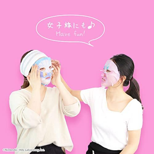 Lovisia Kirby 5EA Daily Facial Masks for Women, Hyaluronic Acid Face Mask Sheets for Face Mask Skin Care with Shea Butter, Collagen & Ginseng Root Extract for Vitamin C Mask for Hydrating Face Masks