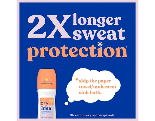 Dry Idea Deodorant 3.25 Ounce Roll On Fresh Linen Antiperspirant (96ml) (Pack of 2)