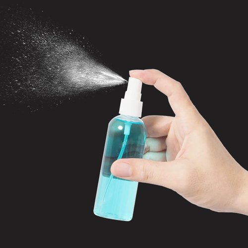 AODESTINY 100PCS 1oz/30ml Small Spray Bottle, Clear Fine Mist Spray Bottle Mini Empty Hair Spray Bottle, Plastic Refillable Cosmetic Containers for Plants, Cleaning, Misting & Skin Care