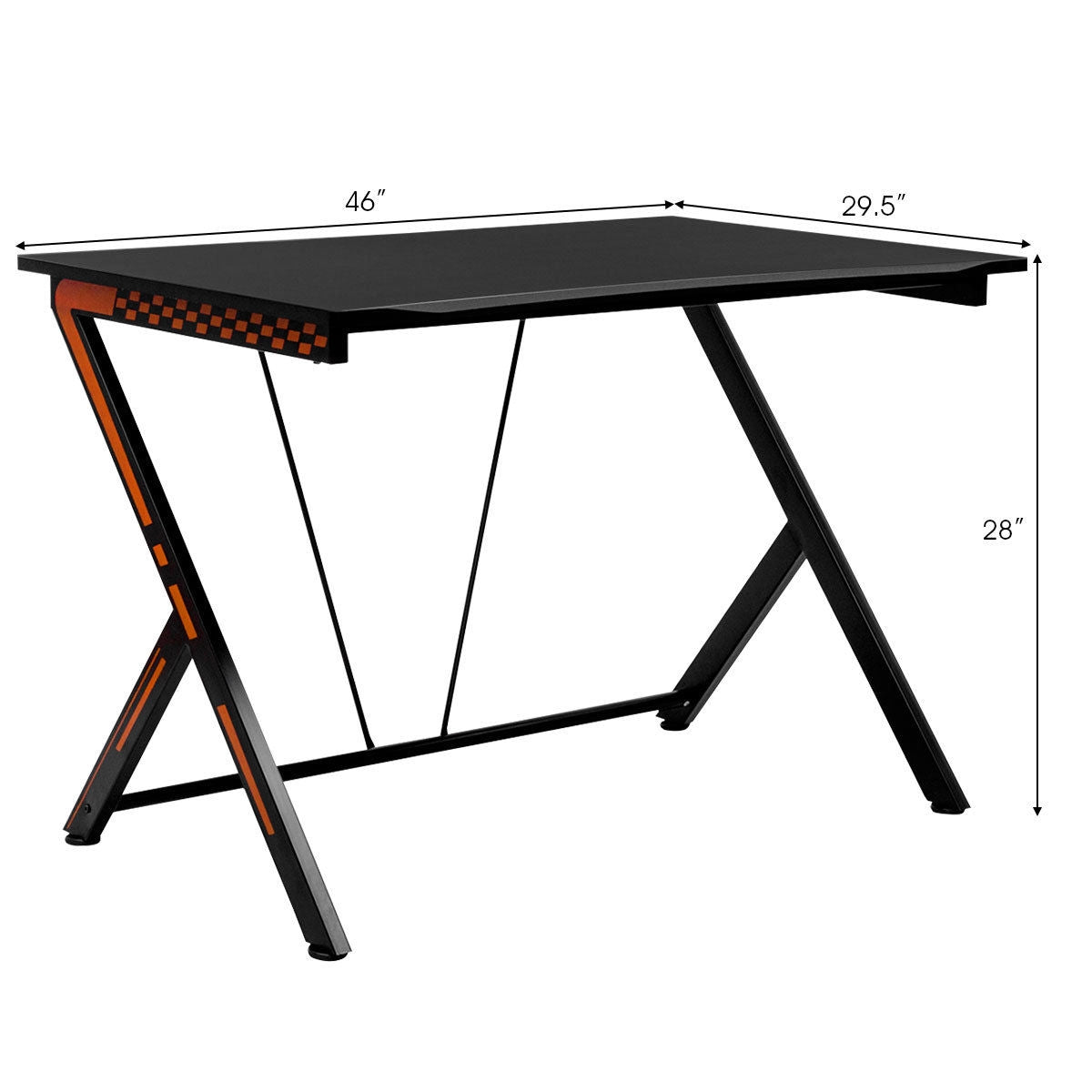 Modern Ergonomic Computer Desk for Small Space