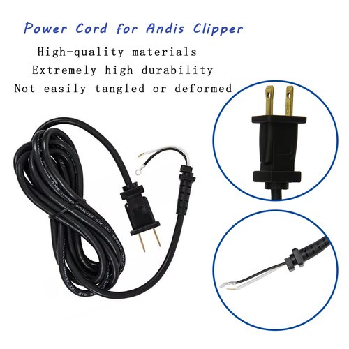 04624 Trimmer Cord for Andis Cord,Power Line for T-Outliner Clippers Hair Trimmer