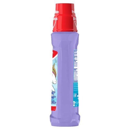 Colgate Unicorn Kids Fluoride Anticavity Mouthwash, Alcohol Free, Bubble Fruit, 16.9 Fluid Ounces (6 Pack)