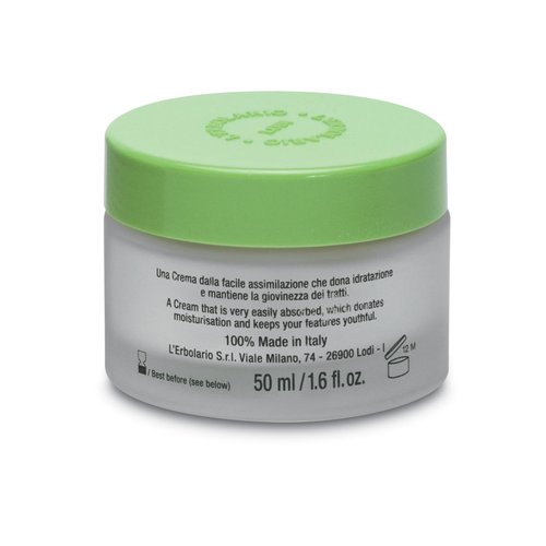L'Erbolario Moisturizing Face Cream - Hydrating, Nourishing Face Moisturizer - Non-Greasy Daily Facial Moisturizer - Ideal Base for Makeup - 1.6 oz