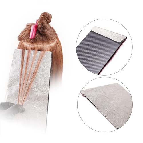 Professional Carbon Fibre Foil/Balayage Board,Highlighting Board, Hair Colouring Tool (Matte Black, Matte Black K)