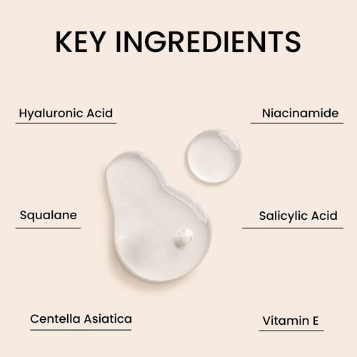 Pure Niacinamide Serum for Face with Salicylic Acid & Squalane - Anti Aging (Vitamin B3) Niacinamide Serum for Hyperpigmentation, Dark Spots, Clogged Pores & Dull and Dehydrated Skin - 1 Fl Oz
