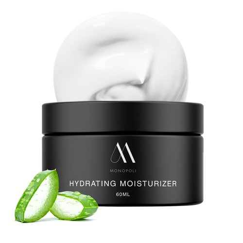 MONOPOLI Skin Hydrating Moisturizer Cream | Continuous Moisture Throughout the Day | Advanced Hyaluronic Acid Matrix | Anyone Needing Extra Hydration | Single 60g