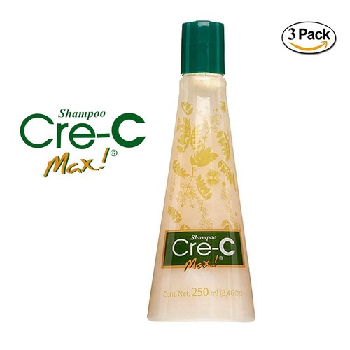 3 Bottles of Shampoo Cre-c Max for Hair Growth w/ Ppc50 - As Seen on Tv