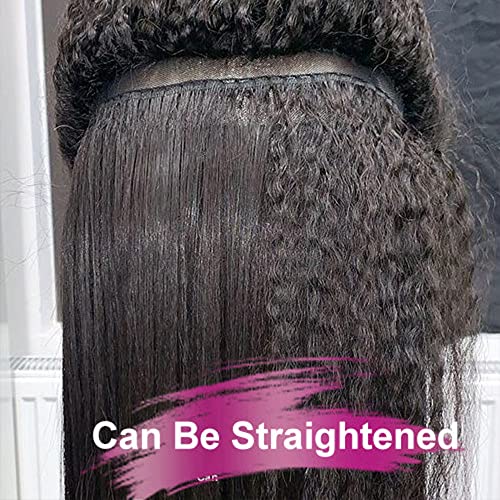 GOLFMAX human hair wig lace front wigs human hair pre plucked with baby hair transparent hd lace front wig for black women 28 Inch