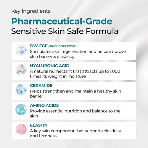EASYDEW DW-EGF Cream Limited 2.36 oz - Anti-Aging Moisturizer with Human Epidermal Growth Factor & Hyaluronic Acid Collagen to Rejuvenate & Regenerate Cells, Softer Skin, Light weight Refreshing Cream