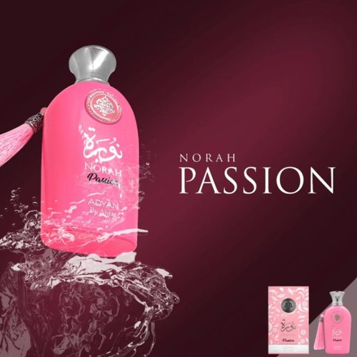 ADYAN Norah Passion 100 ML (3.4 fl oz) I Premium Floral Perfume I Captivating Fragrance I Long-Lasting Elegance I Unforgettable Scent I Exquisite Floral Notes I Twist of YARA