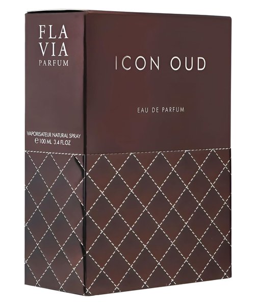 Icon Oud by Flavia for Men - 3.4 oz EDP Spray