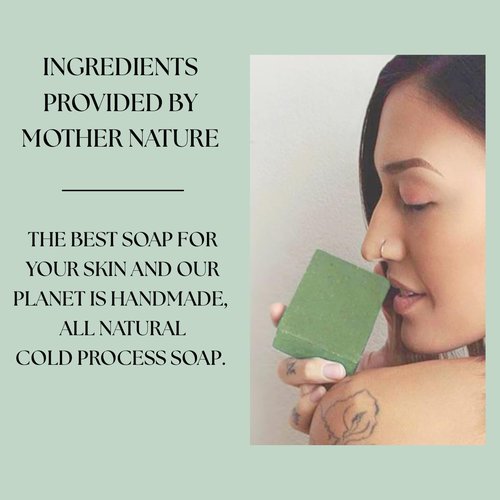 Aspen Kay Naturals Dead Sea Mud and Neem Soap - With Organic Shea Butter & Olive Oil. A Wonderful Neem Face Wash for all Skin Types. Handmade Soap - Made in USA. (3 pack)