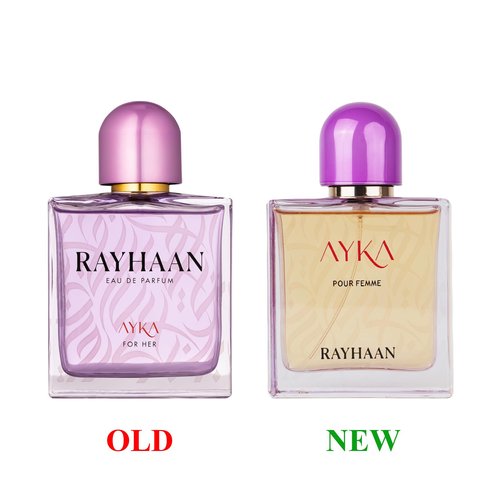 RAYHAAN Ayka Eau de Parfum Spray for Women, 3.4 Ounce