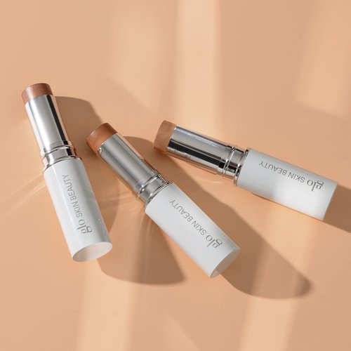 Glo Skin Beauty Skin Glow Stick Highlighter (Rosé) - Powered by Hydrators, Mineral Pigments & Mica for an Illuminated Glow - Clean Mineral Cream Highlighter