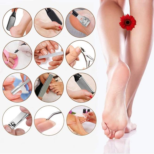 Hoxida Electric Callus Remover for Feet with Vacuum and 11 Rollers Bundle,Professional Pedicure Tools Kit Foot File Callus Remover, Rechargeable Waterproof Foot File for Foot Care kit Deadskin Remover