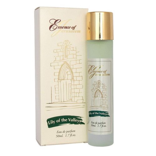 Ein Gedi Women’s Eau de Parfum Essence of Jerusalem Luxurious Long-Lasting Fragrance with Biblical Inspiration, Religious Gifts for Women, 50ml (Lilly of the Valley)
